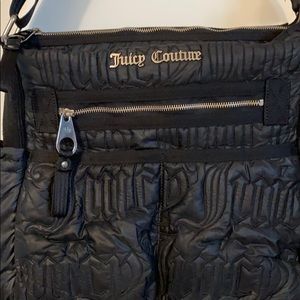 Juicy Couture Black Diaper Bag